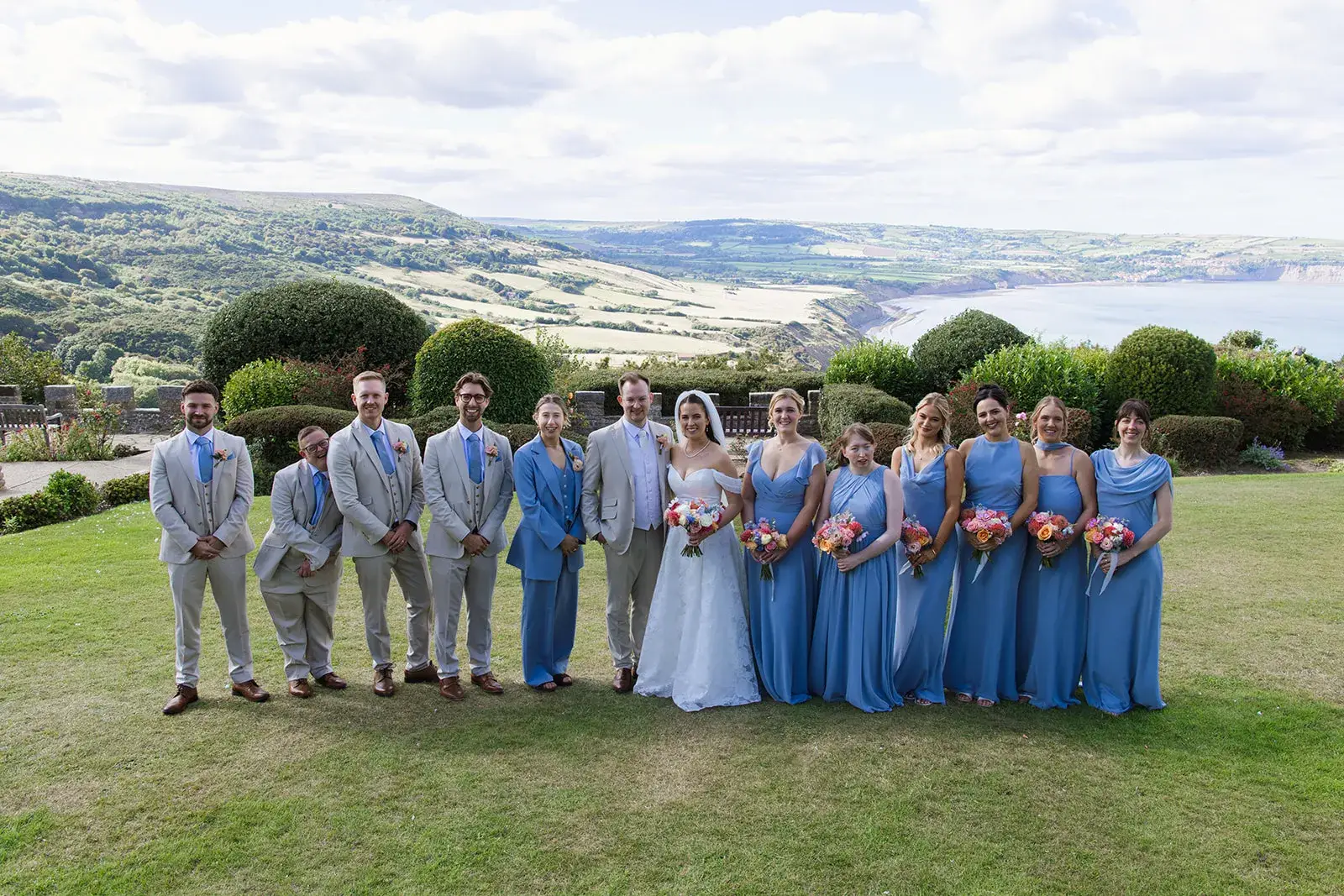 Wedding guests celebrating at Grand Villa Heights, Scarborough